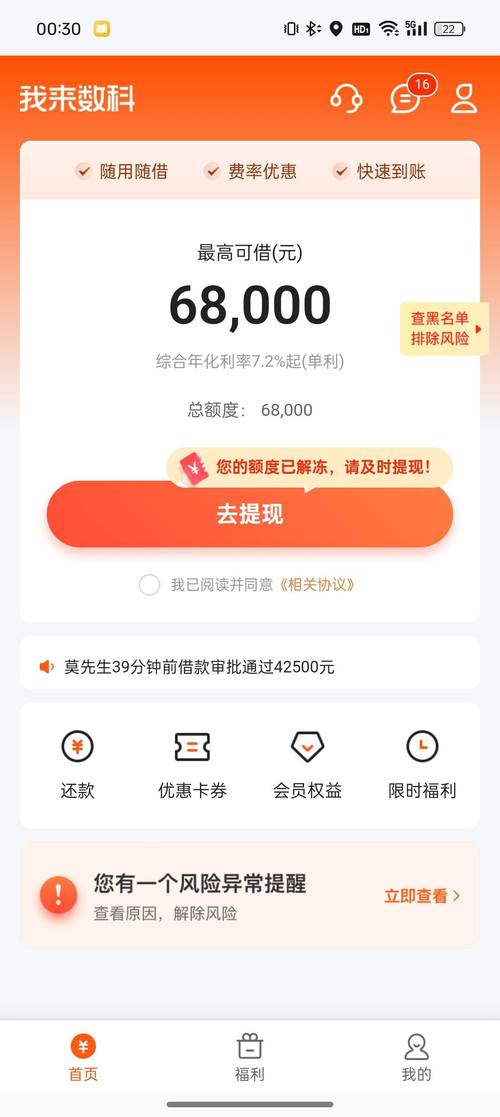 我来数科贷款App靠谱吗?下款快还是套路深?