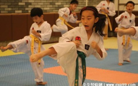 跆拳道级别及腰带颜色意义图片