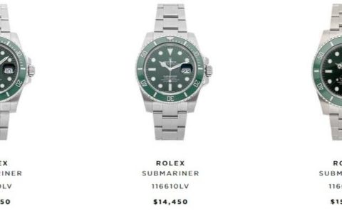绿水鬼劳力士多少钱