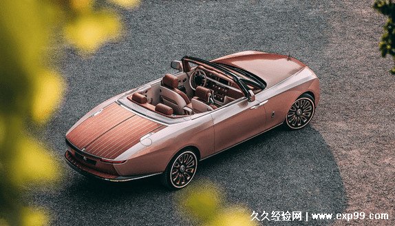 世界上最贵的车5000亿世界只有一辆