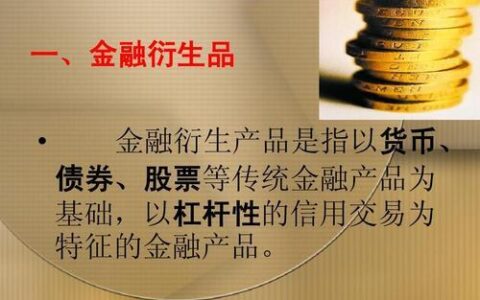 金融衍生品是什么？有什么作用？