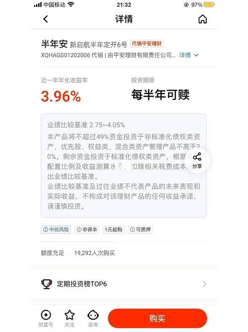 平安理财天天成长6号怎么样？收益、风险、适合人群全解析
