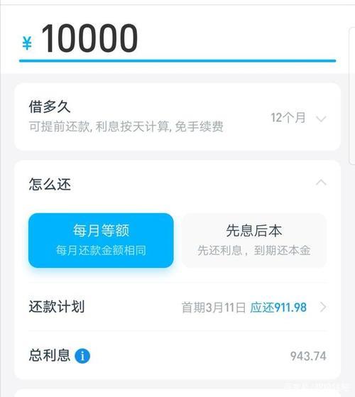 借呗提前还款利息怎么算？利息计算方法详解