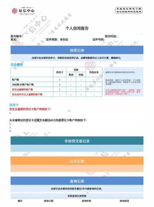 征信报告多久更新一次？