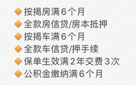 银行办理小额贷款需要什么条件？