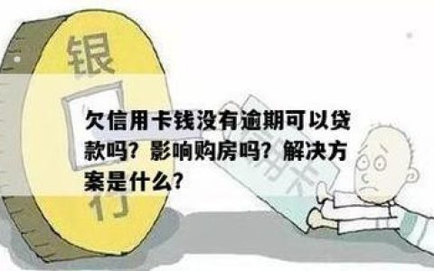 信用卡欠款可以贷款买房子吗？