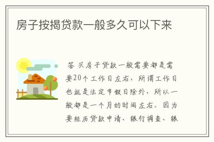 买房按揭贷款一般多久下款？影响放款速度的因素有哪些？