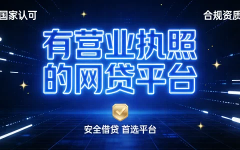 5个有营业执照的网贷平台，秒下款体验分享
