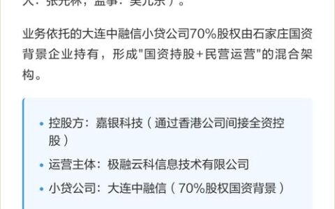 极融和你我贷到底是不是一家？老玩家揭秘背后的“马甲”真相