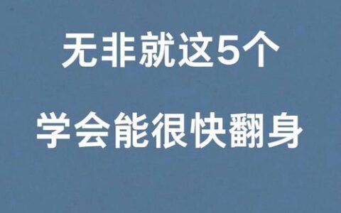 身无分文想翻身？别被“躺赚”骗了，这些路子才是真能落地的救命稻草