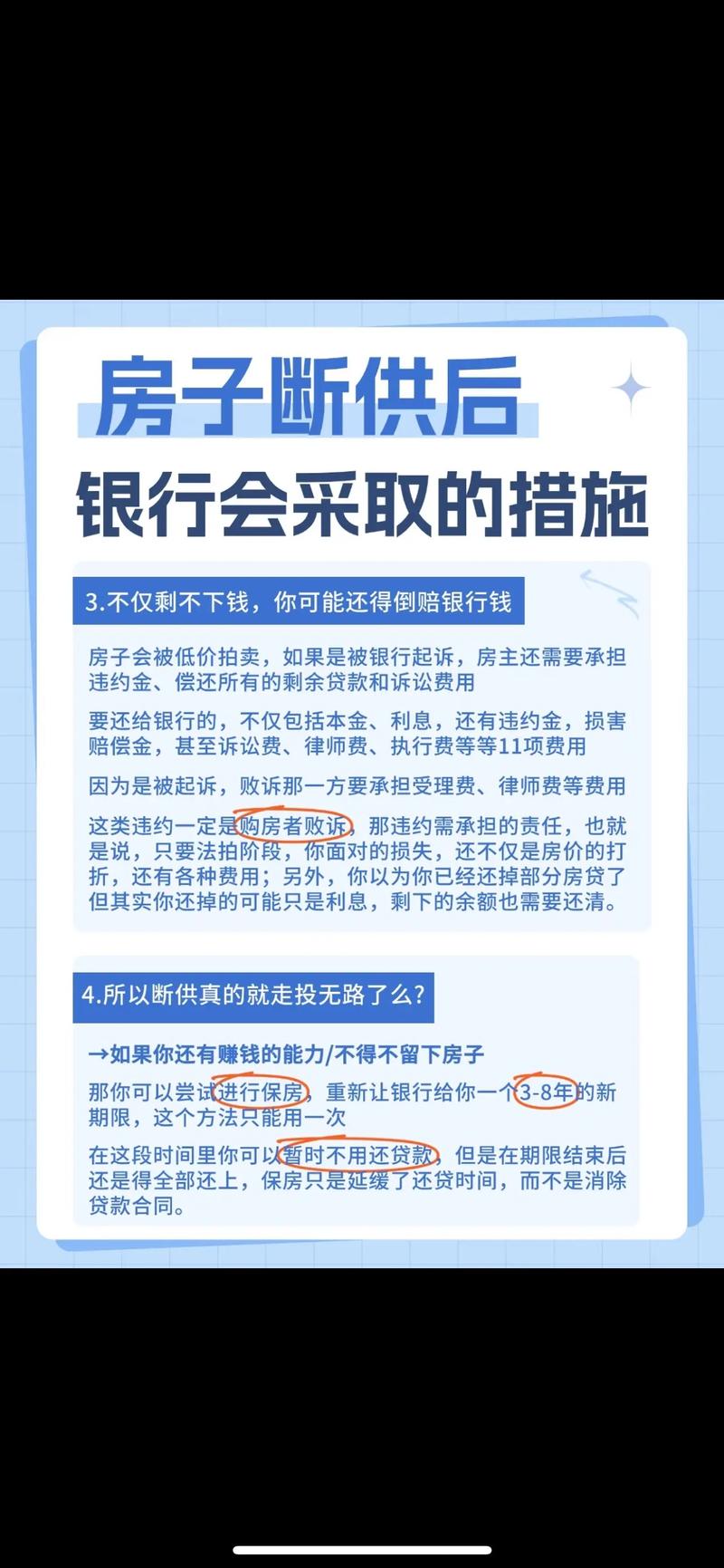 房贷断供3个月就悬了？银行起诉的真实时间线，别拿运气赌