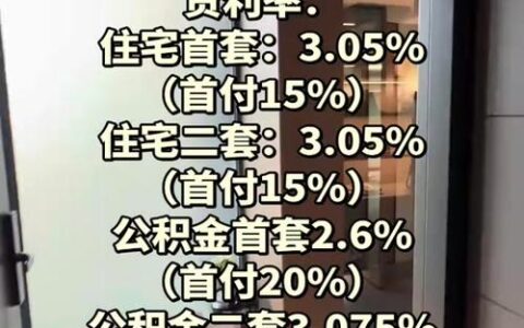 2026年二套房利率到底降没降？我的月供差点少一半！