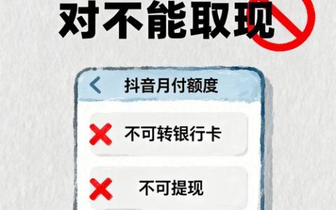 抖音月付有额度却“无法使用”？别急，这几个坑你肯定踩了