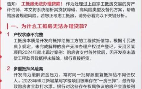 宁波公寓抵押：到底能不能贷？额度够不够？别被中介忽悠了