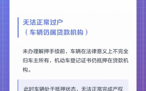车贷还完10多年没解押？这车还能过户吗？